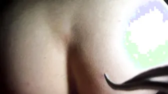 My Bf Brings me to Orgasm and then Jizzes into my Tight Butt.