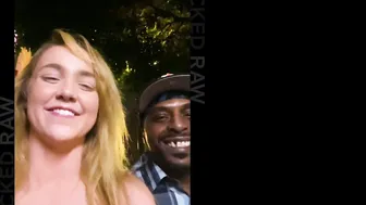 BLACKEDRAW Blonde cutie tourist finds BBC in the big city