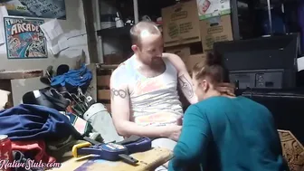 BBW Milf Fucks Dads Brother and Takes Gigantic Jizzed
