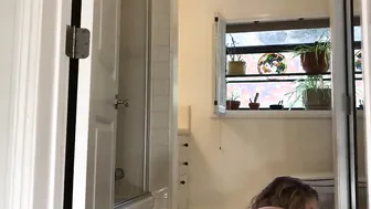 Filthy maid getting stuck