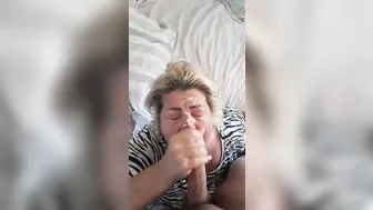 Another huge facial for her