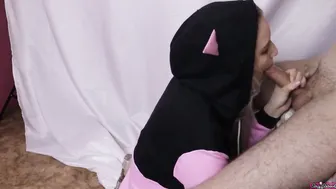 Teenagers Sister Learns To Gives Her Brother Sloppy Crazy Fellatio Getting Cum