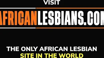 African Dyke Babes Cumming Inside Shower