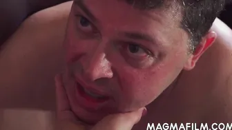 Big Boobed lover getting nailed and facialized