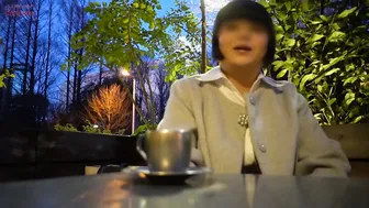 Chubby cunt with mouth get anal boned inside the restroom