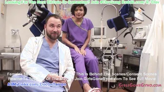 $CLOV Bombshell African Teenie Jackie Banes Signs up four Extensive Orgasm Research by Doctor Tampa  Nurse Rose