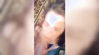Filthy Sub Alina deep oral sex