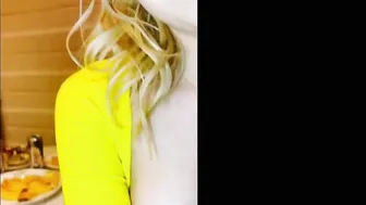 BLACKEDRAW Thin Blonde Coco squirts all over Isiahs bbc