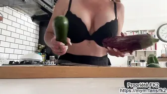 FK2 ROUGH - Milf next door cooks ROUGH with her