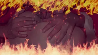 PLAYFUL DEVIL MAKING LOVE - FIRE ALL OVER  BLONDE BAE - SUPER SEXY HEAD - HD - SPECIAL point of view
