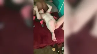 Face Sittin Blonde milf and Suckin Penis Interracial 3sum