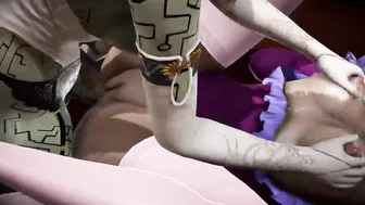 Futa - Princess Zelda getting creampied by Puppet Princess Zelda - 3D