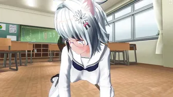 3D ANIMATED Professor Fucks a School Girl inside the Butt