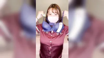 隙間 porn video – サイズが合わなくてブラの間に隙間が