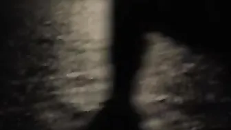 Woman Vibrators Cunt into Moonlight