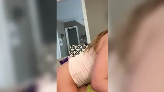 PAWG Rides Cock and Cumming Rough