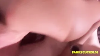 Cum on moms snatch dude