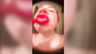 Red Lip Close up
