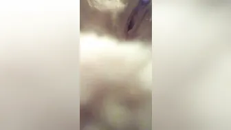 Hoe Fiance Getting off while Daddy is at Work