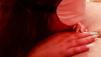 CLOSE UP HEAD pov DEEPLY