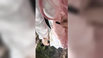 Adorably Naughty Teen Babe Gets Fucked Hard in The Forest By Her Older Prof