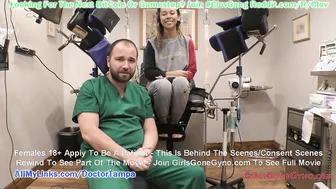 Newbie Nurse Fetish - Patient Gets A Surprise From Her Hot Young Gynecologist