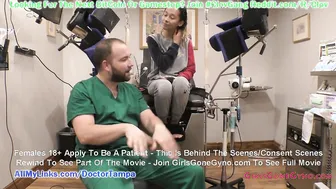 Newbie Nurse Fetish - Patient Gets A Surprise From Her Hot Young Gynecologist