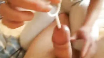 compil urethral play fem dom on paulannie with music