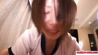 Amateur adorable Japanese loves sex of cowgirl and doggy after oral sex. Yummy 25 years older