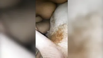 African mistress and her Puerto Rican Friend Suck and Tease Redhead boyfriend while he Eats