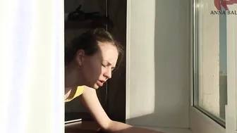 Unexpected acquaintance with a porn star ended with sex.