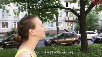 Unexpected acquaintance with a porn star ended with sex.