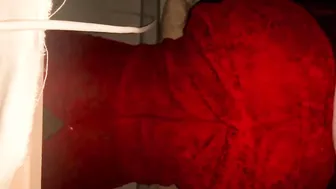 Banged into a Party Dress Huge Butt Doggy Style point of view - under Table