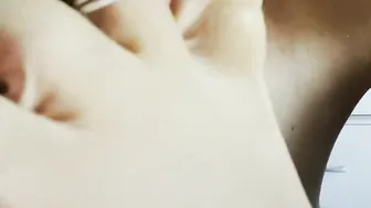 Flexible Fresh out of the Shower Licking my Toes and Feet.