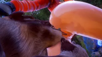 Orc Group Sex with a Lost bimbos 3D