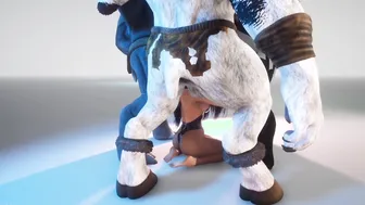 Hungry Skank x 3 Monster Dicks