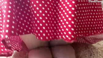 white butt into a red dress loves anal. FeralBerryy