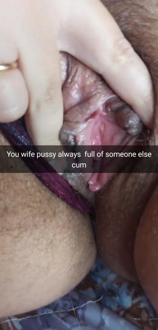 Wifes Pussy Dripping Cum Captions - Into my Cheating Fiance Vagina always a Fresh Cum! - Snapchat Cuckold  Captions 4kPorn.XXX