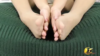 After Work back to Home and Foot Rubs