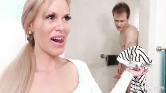 Milf blast mich nach Dusche