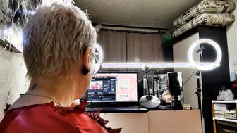 Lady inside Red or all the Old Girls Suck Penis Sweet Games with Old Cunt... ))
