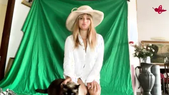 Backstage Alessandra Cantini per ErosChallenge