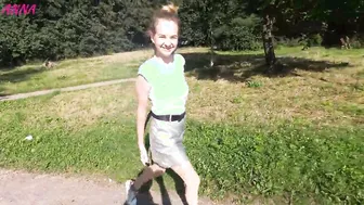 its a satisfaction to walk into the park without lingerie