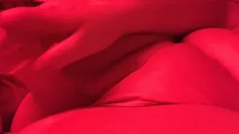 Family Rests while I Masturbate inside Red Led