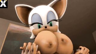 RFF#77] SONIC ANIMATED ROUGE THE BAT x HUMAN 4kPorn.XXX