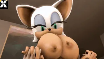 [RFF#77] SONIC ANIMATED ROUGE THE BAT x HUMAN