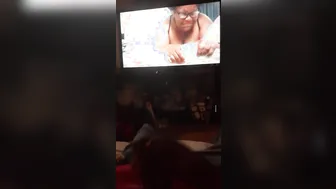 Caught Jerking off Watching Gina Bunny