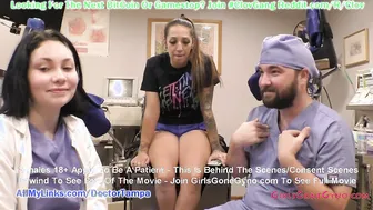 $CLOV - Stefania Mafra Got Yearly Gyno Exam Physical From Doctor Tampa