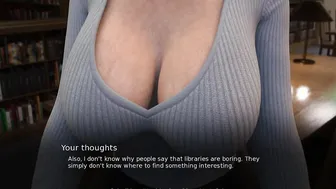 College Tied: Librarian milf with Giant Boobs-Ep3