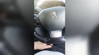 Turned On Step Milf Screwed inside the Vehicle by Step Son while Dad Shopping Condoms